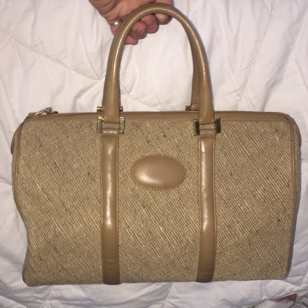 Morris Moskowitz tan speedy 35 cm Tote bag birkin